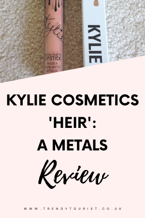 Kylie Cosmetics Heir A Metals Review