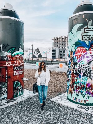 Giant Spray Paint Cans Christchurch