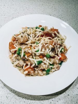 Prawn and Sweet Potato Risotto