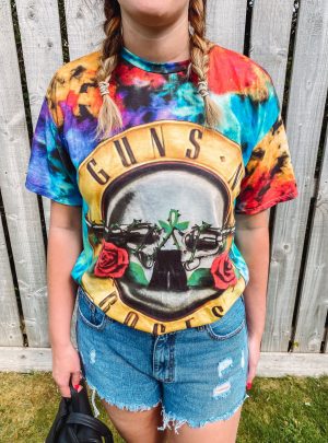Tie Dye Band Tee