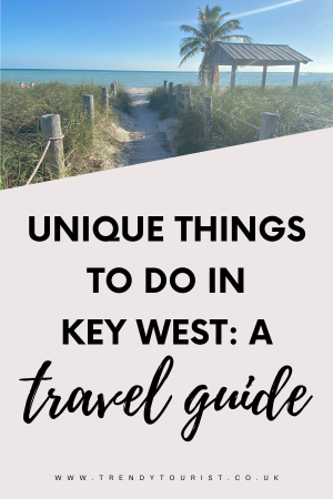 Unique Things to Do in Key West: A Travel Guide