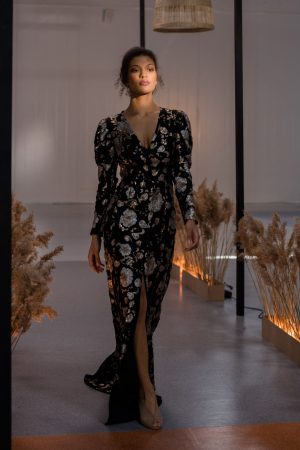 Puff Sleeve New Years Dresses