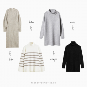 Neutral Jumpers Winter Packing List