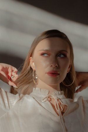 Peachy Easy Valentine's Day Makeup