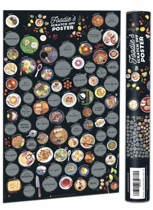 Foodie's Scratch Map