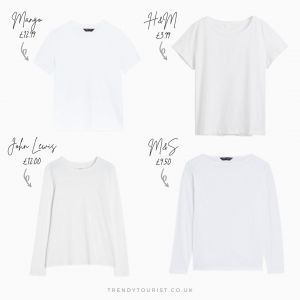 The Basic White T-Shirt Travel Fashion Staples