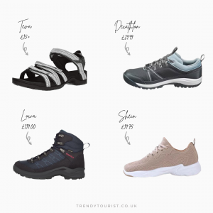 Walking Shoes in Warm Weather