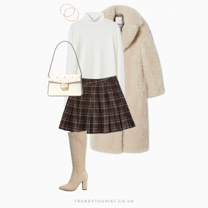 Long Sleeve Top With Mini Skirt or Shorts