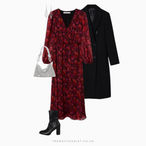 Midi Dress Brunch Outfit