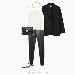 Tailored Blazer and Long Bottoms