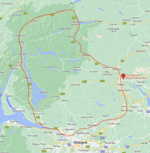 Glasgow Road Trip Loop