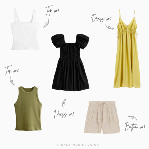 Summer Travel Capsule Pieces