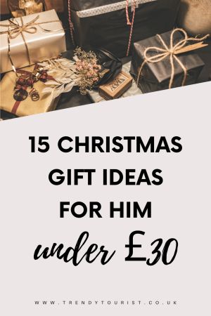 15 Christmas Gift Ideas for Him Under £30