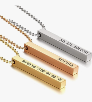 Personalised Coordinates Necklace