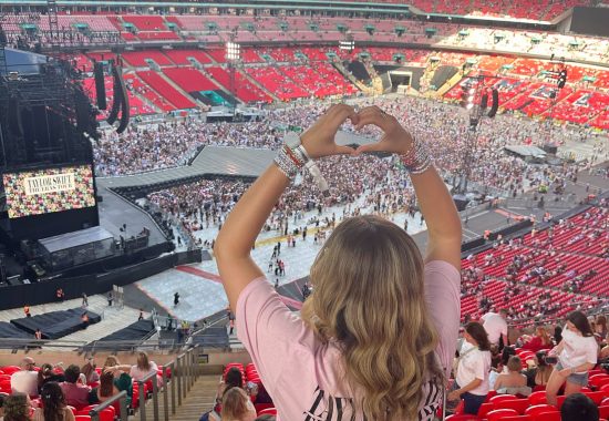 Stadium View of Taylor Swift Eras Tour Wembley