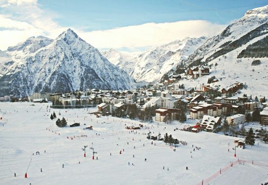 French Alps Skiing