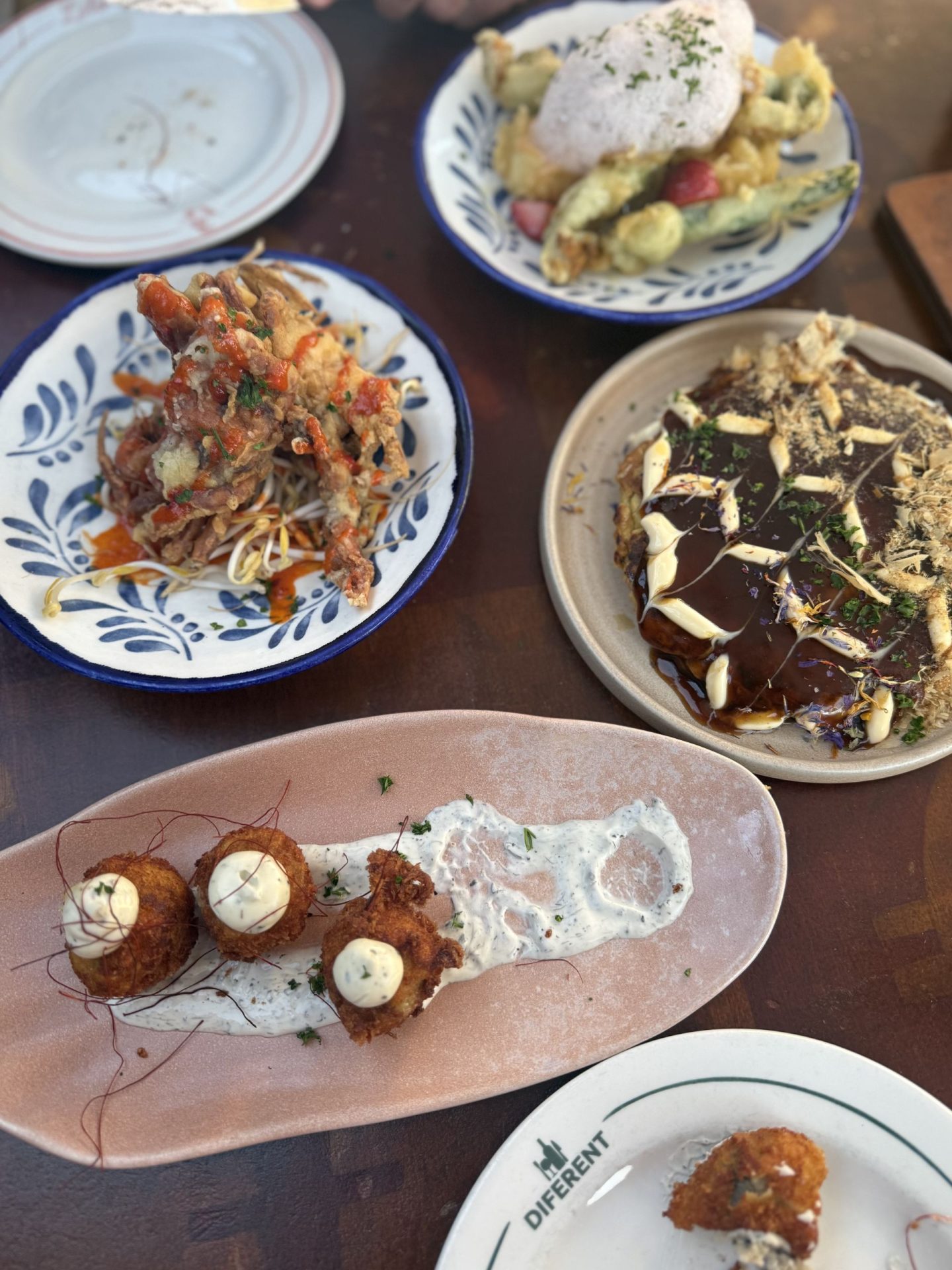 Diferent Restaurants in Cala d'Or